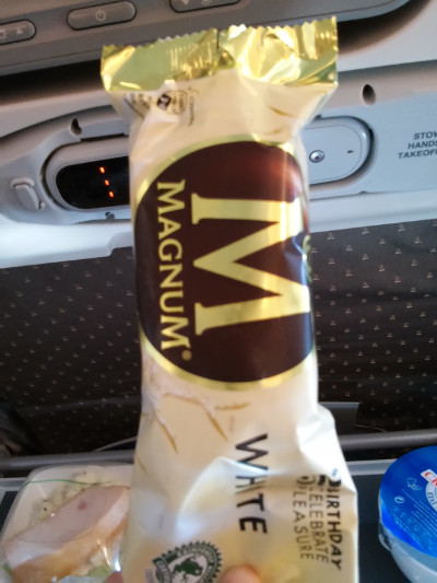 Eis im Flieger