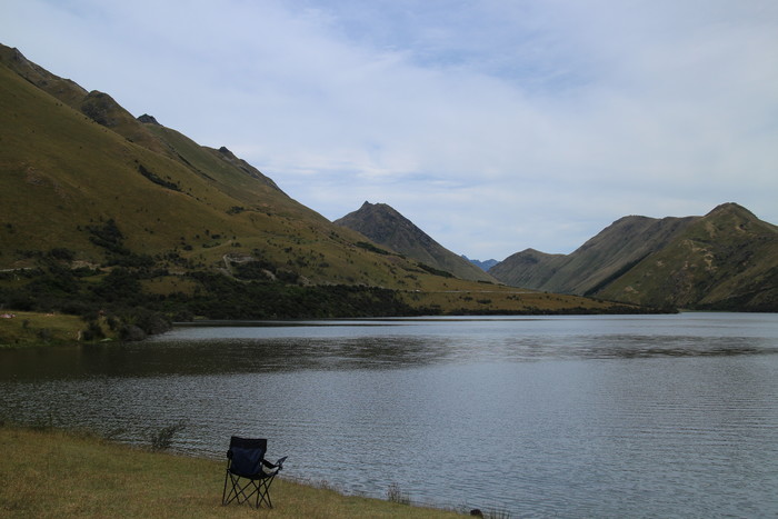 Blick über den Moke Lake
