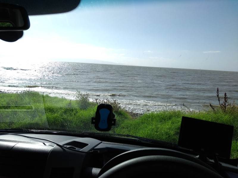 20190120 Parkplatz am Meer