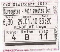 Surrogates Eintritttskarte