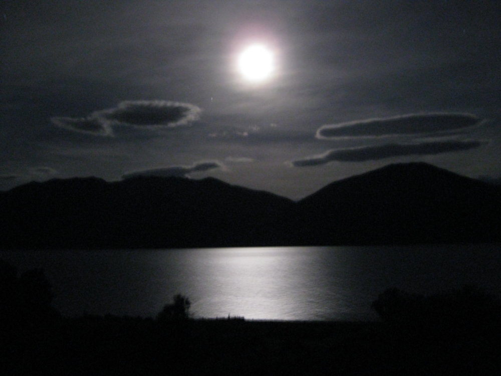 Lake Ohau bei Nacht