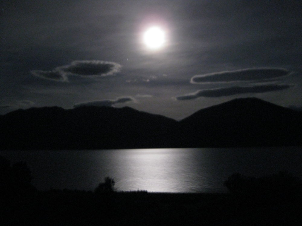 Lake Ohau bei Nacht